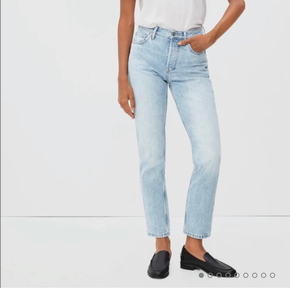 Everlane Cheeky Straight Jean (Ankle Length)